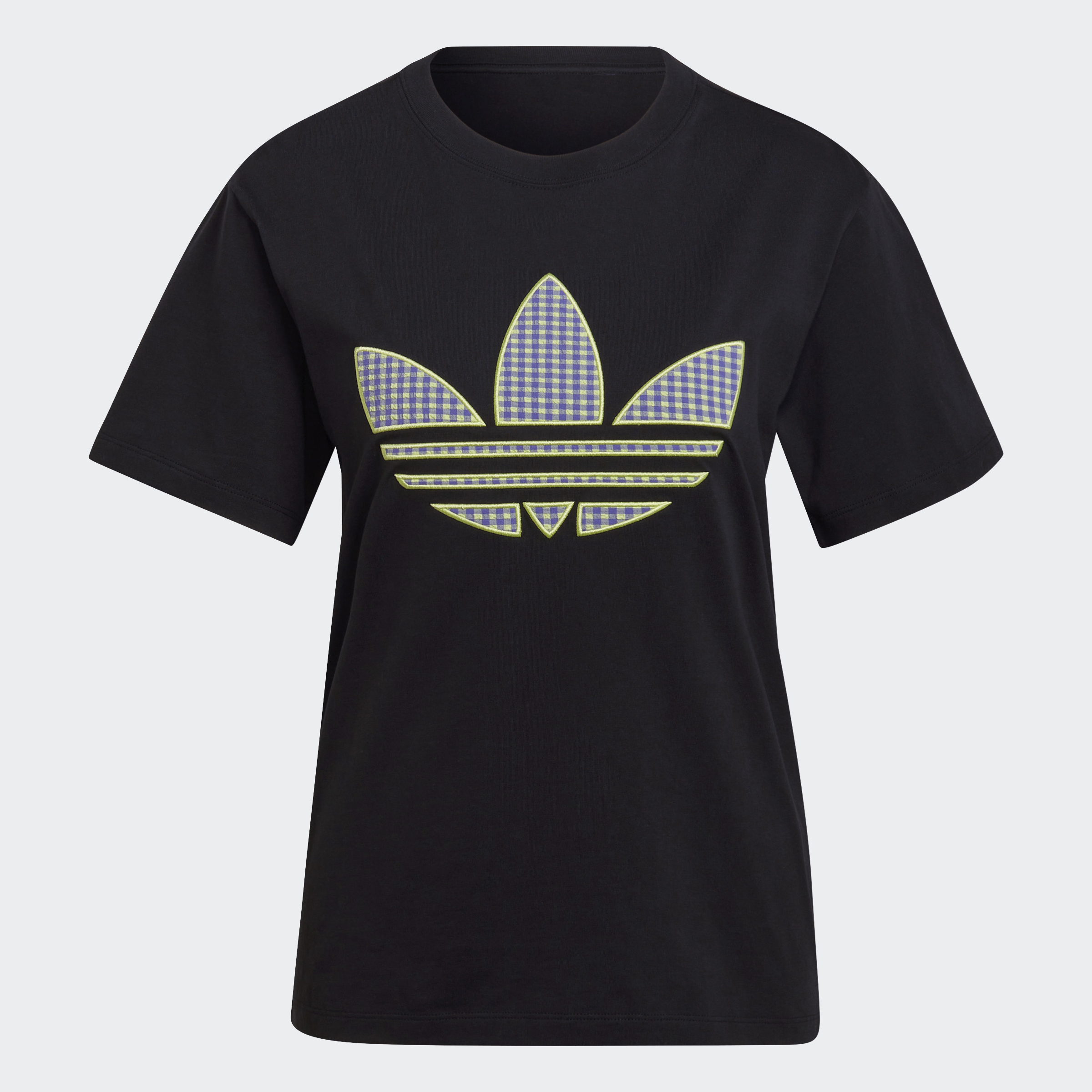 adidas Lifestyle Tee with Trefoil Application Women Black HB9435|,|