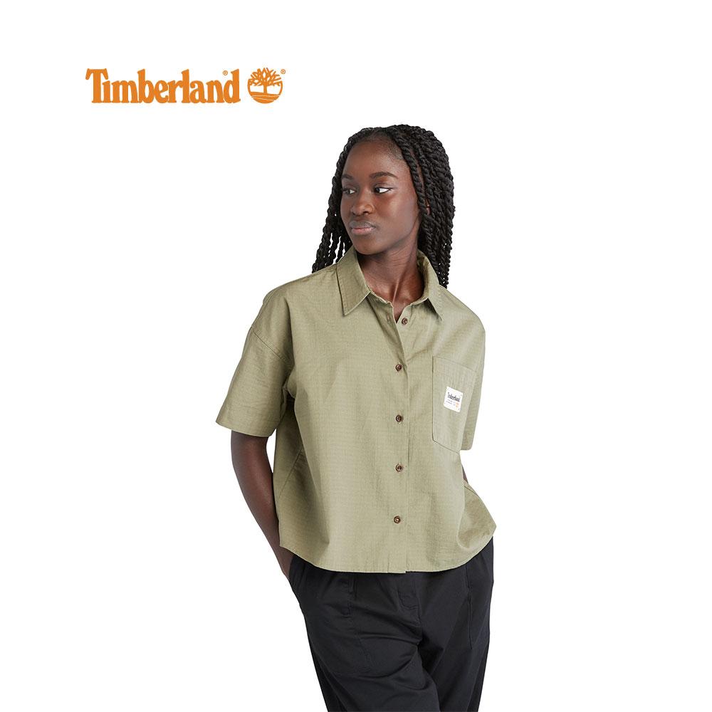 Timberland Women’s Short Sleeve Shop Shirt Cassel Earth|,|