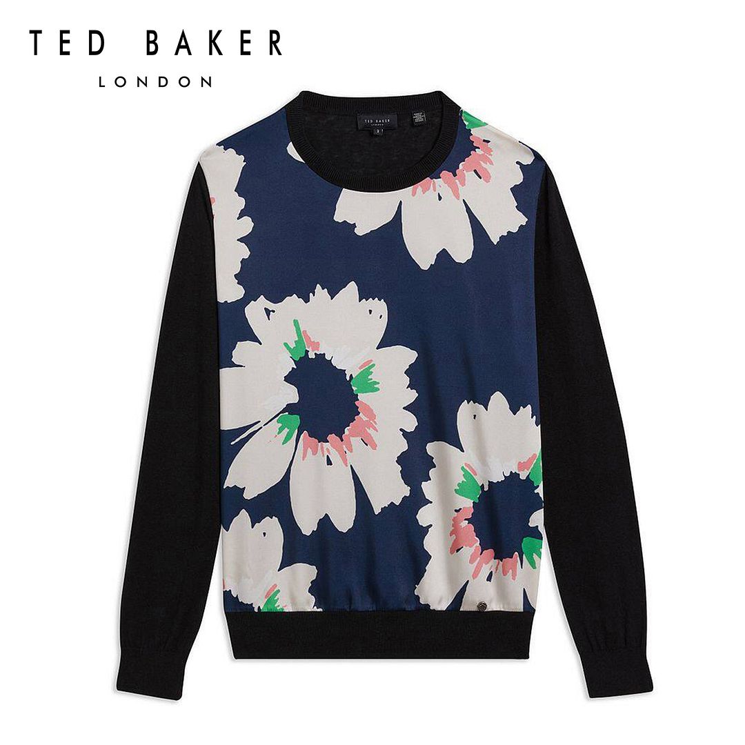 Ted Baker Women&#x27;s Marola Floral Front Easy Fit Jumper|,|
