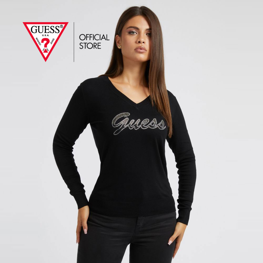 GUESS Pascale Vn Ls Swtr|,|