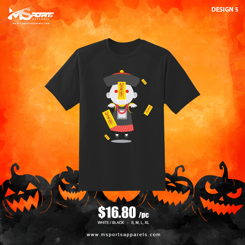 New arrival funny T-Shirt 100% Cotton Graphic tshirt msports Cute Cartoon Premium Cotton Casual Round Neck Graphic tshirt Halloween design 5|,|