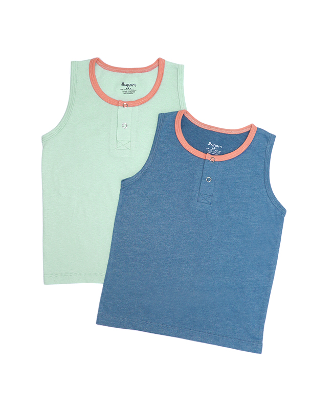 Lagom Kids Happi Sleeveless Unisex Top|,|