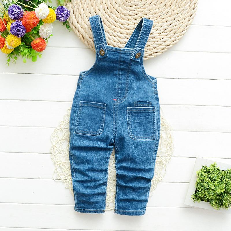 IENENS Infant Baby Boys Girls Long Pants Overalls Dungarees Kids Boy Jeans Jumpsuit Clothes Denim Clothing Toddler Outfits Trousers|,|