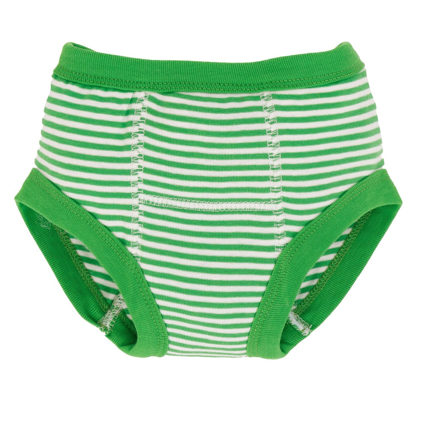 Under The Nile Organic Cotton Training Pants 2-4Y - Green Stripe|,|