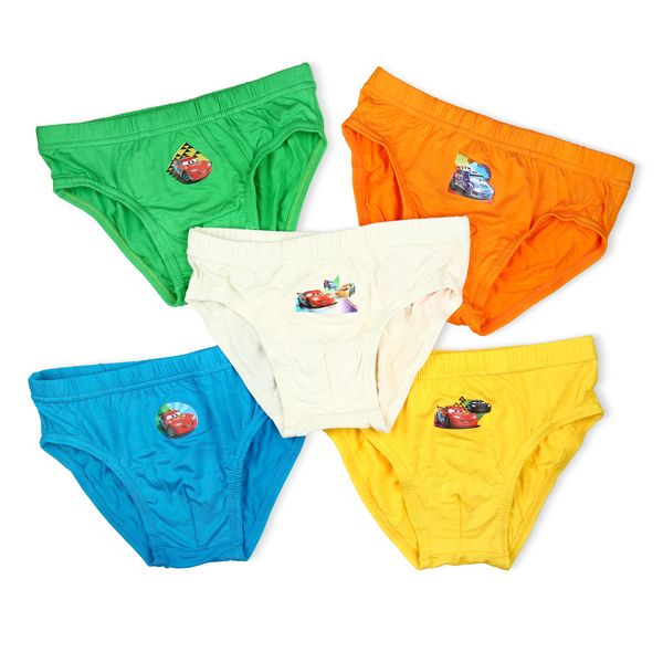 Simply Life - Bamboo - Disney Cars - Boys Bamboo Briefs (5-Pack Set)|,|