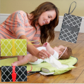 [SG Ready Stock] New Portable Baby Diaper Changing Mat Waterproof Clutch Baby Travel Changing Kit [Little Gems]|,|