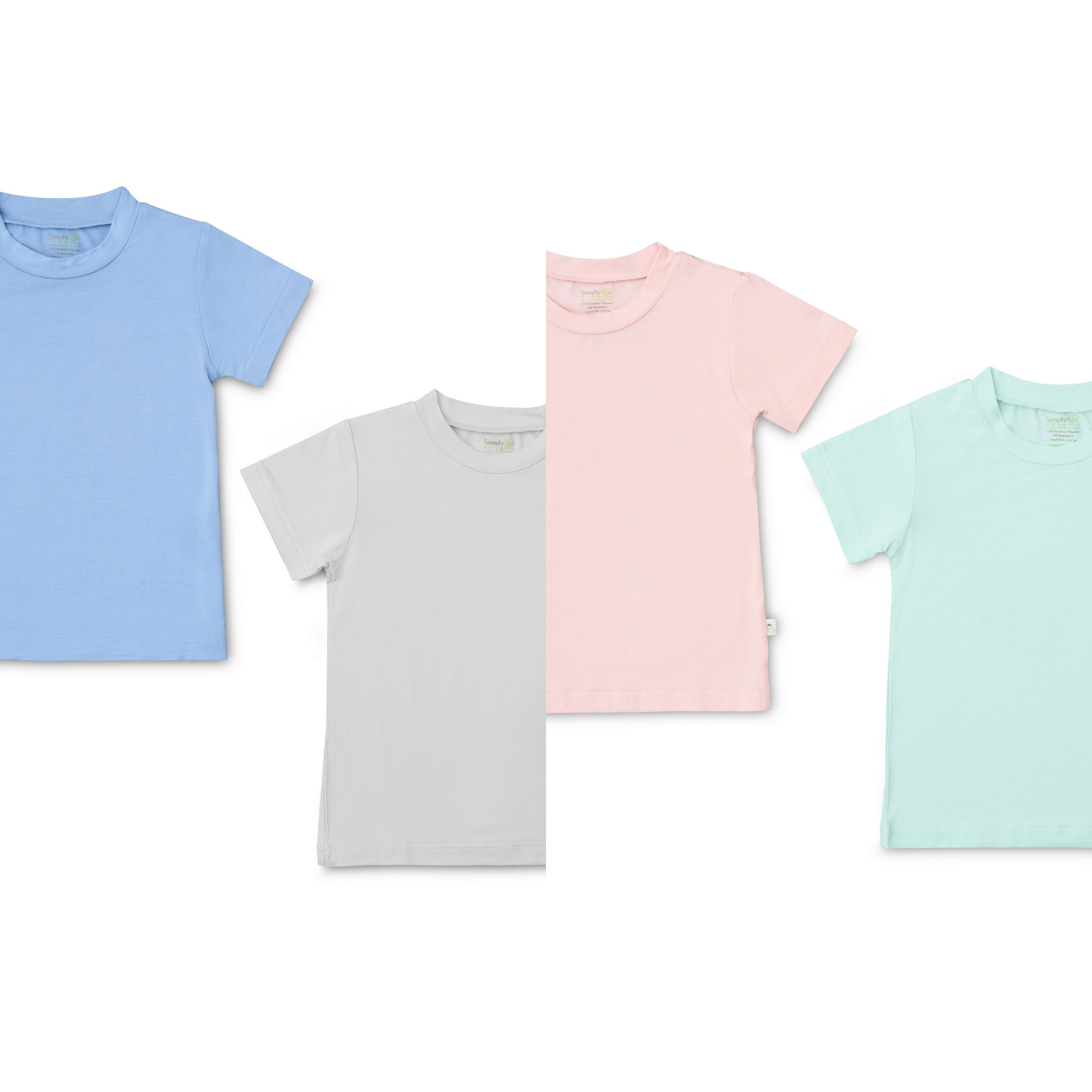 Simply Life - Bamboo - Basic Tee (pack of 2)|,|