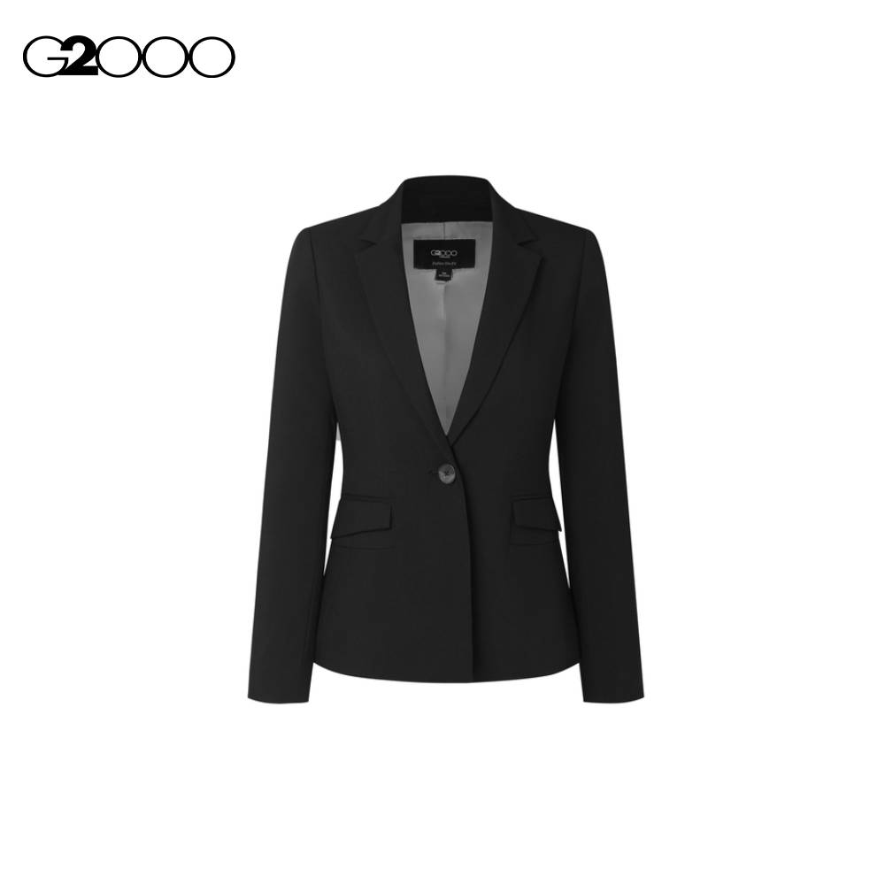 G2000 Women Uma Anti-UV Slim Fit Polyester Plainweave Blazer|,|