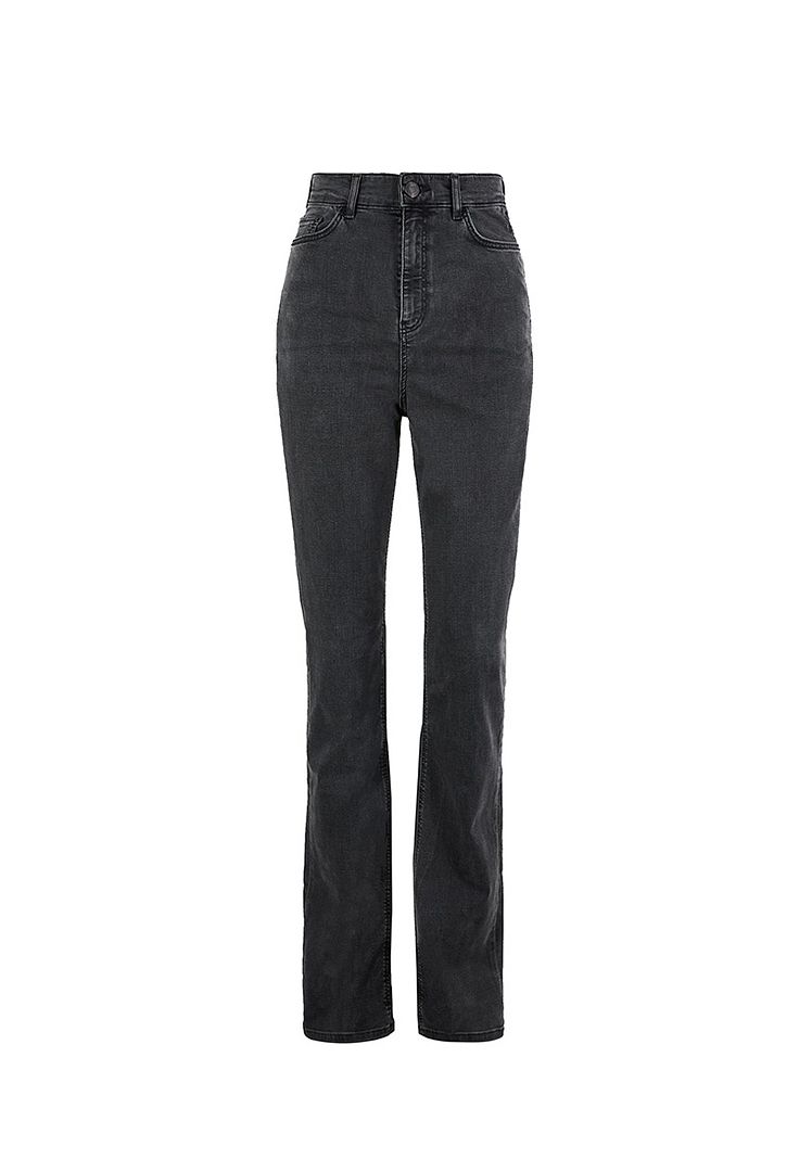 M&amp;S Tencel Rich High Waisted Slim Flare Jeans|,|