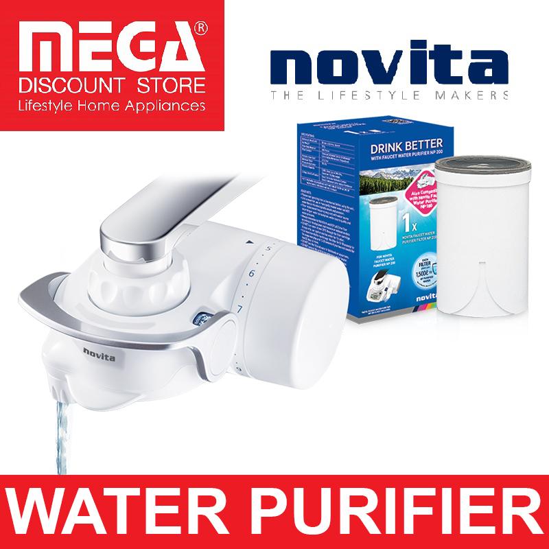 NOVITA NP180 FAUCET WATER PURIFIER &amp; FILTER PACK|,|
