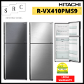 Hitachi R-VX410PMS9 Deluxe Stylish Inverter Refrigerator 340L|,|