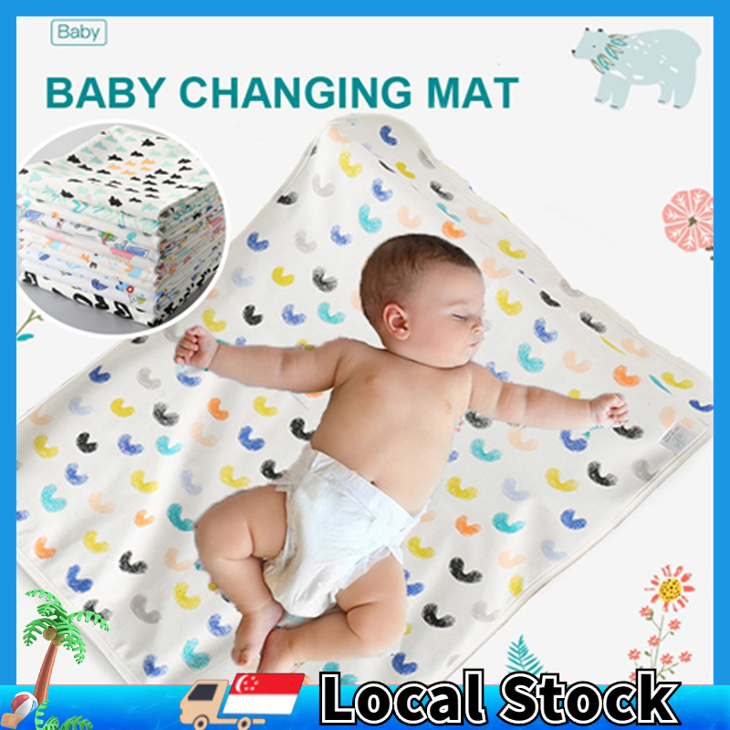 Homepeas® Baby Soft &amp; Waterproof Diaper Changing Mat Washable Pad Clothmulti-specification Waterproof Washable Mattress Breathable Baby Urinal Pad|,|