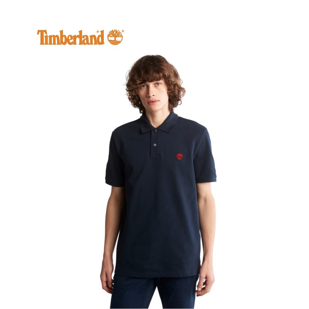 Timberland Men&#x27;s Millers River Pique Polo Shirt Dark Sapphire|,|