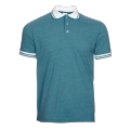[Pre-Order]Forest Green/White Two Tone Single Jersey Polo T-Shirt|,|