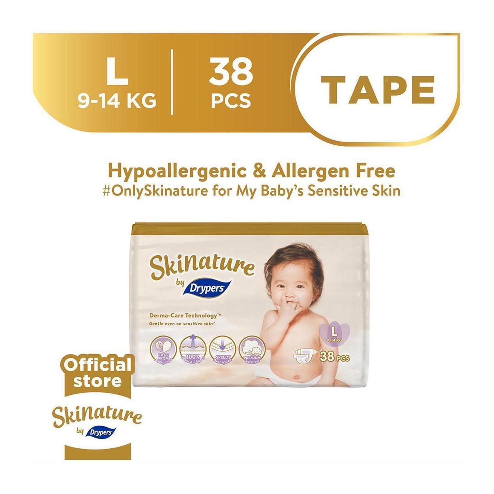 Drypers - Skinature by Drypers L Diaper|,|
