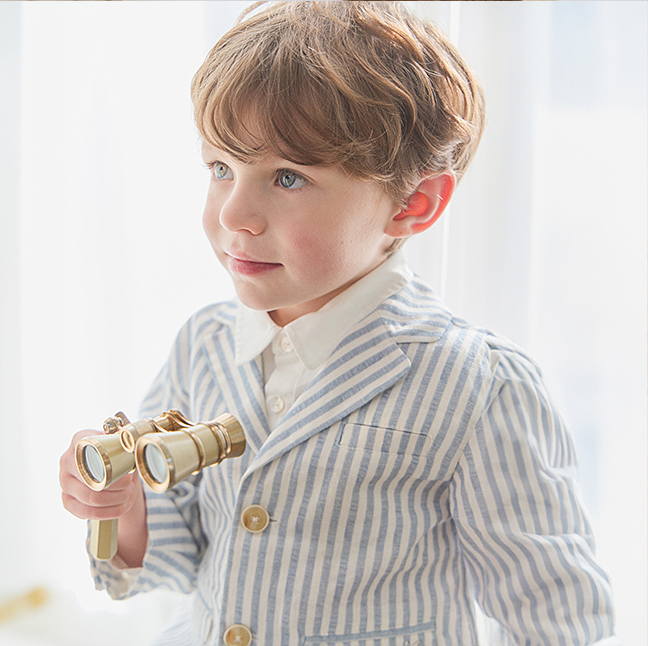 MINKMUI | Baby Boy Lux Stripe Jacket littleground|,|