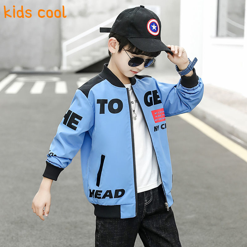 Boys&#x27; Outerwear Spring 2023 New Korean Edition Colored and Fashionable Middle School Children&#x27;s Fashion Jacket Top|,|