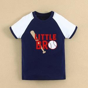 Mom And Bab Baseball Series Boy T shirt size 18M|,|