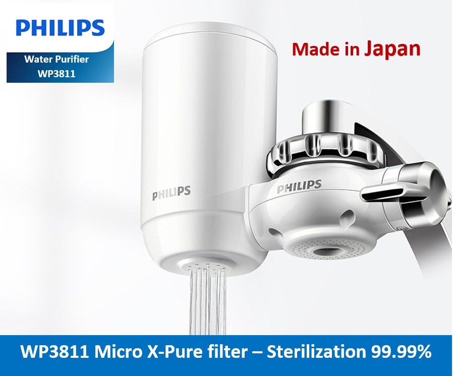 [Local Seller] WP3811 Philips On Tap Water Filter Water Purifier Made in Japan, ready stocks from Singapore|,|