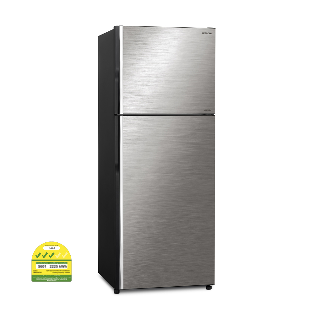 [BULKY] HITACHI R-VX480PMS9-BSL 407L 2 DOOR FRIDGE | 1 YEAR WARRANTY|,|